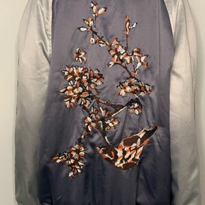 Embroidered Bomber jacket
